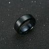 Men Titanium Black Ring