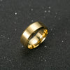 Men Titanium Black Ring