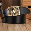 Men's Solid Brass Buckle Belt