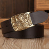 Men's Solid Brass Buckle Belt