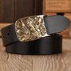 Men's Solid Brass Buckle Belt