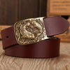 Men's Solid Brass Buckle Belt