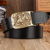 Men's Solid Brass Buckle Belt