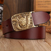 Men's Solid Brass Buckle Belt