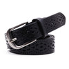 Women Fashion Wide Genuine Leather Belt