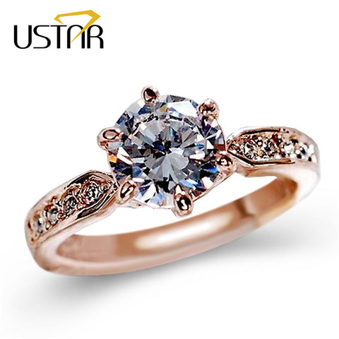 Zircon Engagement Rings for Women