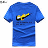 Q.E.J New Men's Letter Printing T-shirt