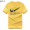 Q.E.J New Men's Letter Printing T-shirt