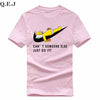 Q.E.J New Men's Letter Printing T-shirt