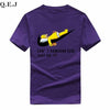 Q.E.J New Men's Letter Printing T-shirt