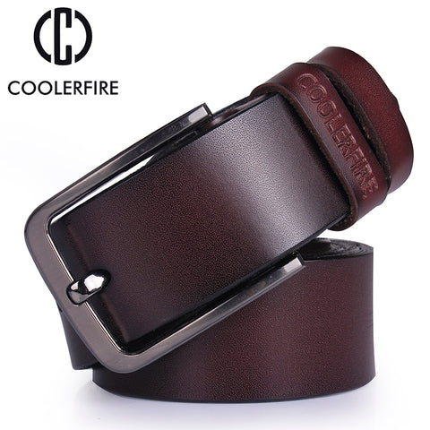 High Quality Men's Genuine Leather Belt