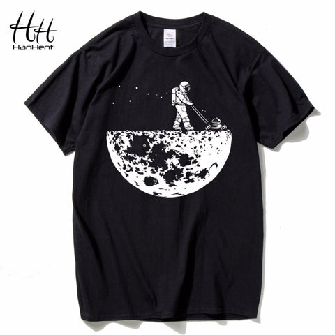 Men's HanHent Develop The Moon T-shirts
