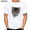 Male 3D Cute Cat T-shirts