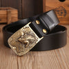 Men's Solid Brass Buckle Belt